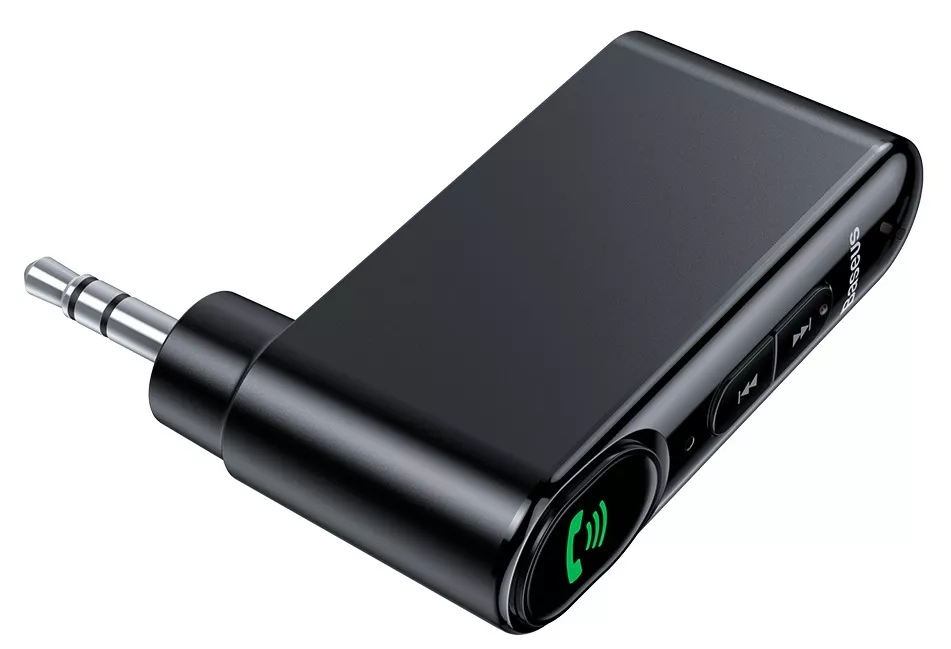 Bluetooth адаптер Baseus Qiyin AUX Car Bluetooth Receiver Black (WXQY-01) - фото 2