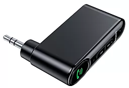 Bluetooth адаптер Baseus Qiyin AUX Car Bluetooth Receiver Black (WXQY-01) - миниатюра 2 Bluetooth адаптер Baseus Qiyin AUX Car Bluetooth Receiver Black (WXQY-01) - миниатюра 2