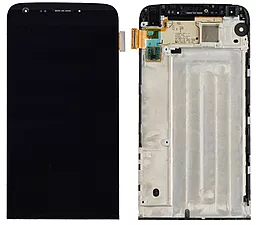 Дисплей LG G5, G5 SE с тачскрином и рамкой, оригинал, Black