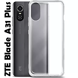 Чохол BeCover для ZTE Blade A31 Plus Transparancy (707446) - фото Чохол BeCover для ZTE Blade A31 Plus Transparancy (707446)