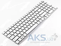Клавіатура для ноутбуку Sony VPC-EJ series без рамки 148971861 біла