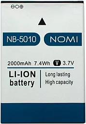 Аккумулятор для Nomi i5010 EVO M / NB-5010 (2000 mAh) 12 мес. гарантии - фото Аккумулятор для Nomi i5010 EVO M / NB-5010 (2000 mAh) 12 мес. гарантии