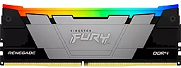Оперативная память Kingston Fury 8 GB DDR4 4000 MHz Renegade RGB Black (KF440C19RB2A/8)