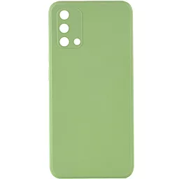Чехол Silicone Case Candy Full Camera для Oppo A74 4G Pistachio