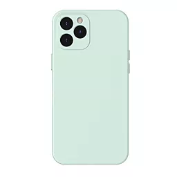 Чехол Baseus Jelly Liquid Silica Gel Apple iPhone 12 Pro Max Mint green (WIAPIPH67N-YT6B)