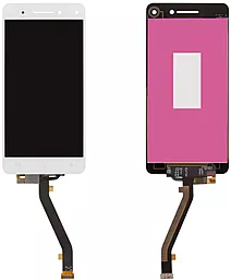 Дисплей Lenovo Vibe S1 (S1a40, S1c50) с тачскрином, White - фото Дисплей Lenovo Vibe S1 (S1a40, S1c50) с тачскрином, White