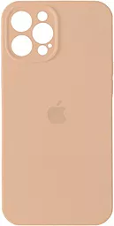 {"ru": "Чехол", "uk": "Чохол"} Silicone Case Full Camera Protective для Apple iPhone 12 Pro Pink Sand