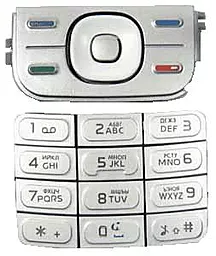 Клавіатура Nokia 5200 White