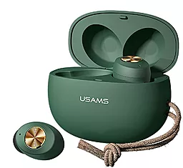 Навушники Usams ES001 Fresh AirDots Dark Green