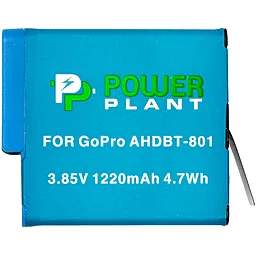 Акумулятор для відеокамери GoPro AHDBT-801 (1220 mAh) (декодований) CB970377 PowerPlant 