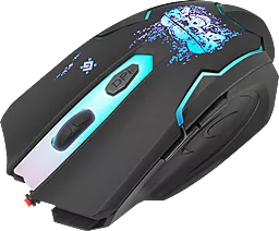 Компьютерная мышка Defender Skull GM-180L (52180) с ковриком - фото Компьютерная мышка Defender Skull GM-180L (52180) с ковриком