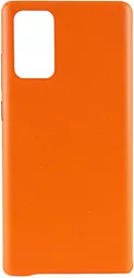 Чехол 1TOUCH AHIMSA PU Leather Samsung N980 Galaxy Note 20 Orange