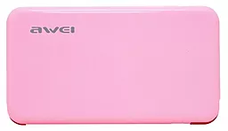 Повербанк Awei P10K 6000 mAh Pink - миниатюра 2