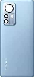Задня кришка корпусу Xiaomi 12X зі склом камери Blue