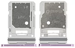 Держатель (лоток) Сим карты Samsung Galaxy S20 FE G780 / Galaxy S20 FE 5G G781 и карты памяти Dual SIM Cloud Lavender