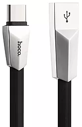 Кабель USB Hoco X4 Zinc Alloy USB Type-C Cable 1.2M Black