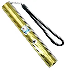 Лазерная указка TYLaser YX-B008 Blue Laser + очки (2x16340) Gold - фото Лазерная указка TYLaser YX-B008 Blue Laser + очки (2x16340) Gold