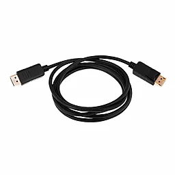 Відеокабель DisplayPort 1.8m (LP6633) Чорний Logicpower - фото Відеокабель DisplayPort 1.8m (LP6633) Чорний Logicpower