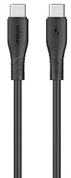 Кабель Walker C585 USB Type-C - Type-C 60w 3a 1м PD cable Black - фото Кабель Walker C585 USB Type-C - Type-C 60w 3a 1м PD cable Black