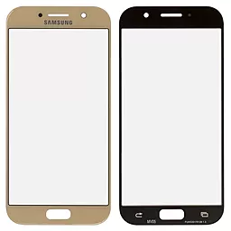 Корпусне скло дисплея Samsung Galaxy A5 A520F 2017 Gold - фото Корпусне скло дисплея Samsung Galaxy A5 A520F 2017 Gold