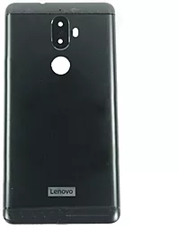 Задняя крышка корпуса Lenovo K8 Note со стеклом камеры Venom Black - фото Задняя крышка корпуса Lenovo K8 Note со стеклом камеры Venom Black