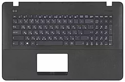 Клавіатура для ноутбуку Asus X751 X751MD X751LA X751LD X751LB з топ панеллю чорна-срібляста - мініатюра 2