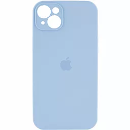 Чохол Silicone Case Full Camera для Apple iPhone 13 Mist Blue