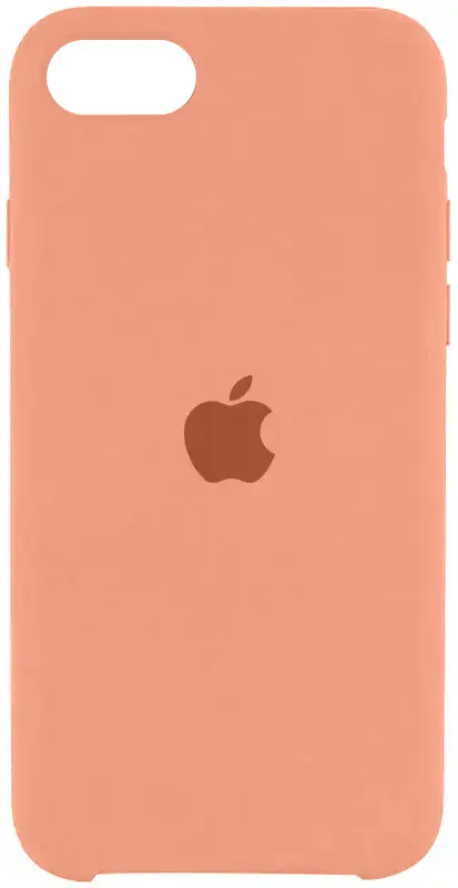 Чехол Silicone Case для Apple iPhone 7, iPhone 8 Grapefruit - фото 1