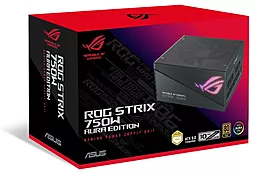Блок живлення Asus ROG Strix PCIE5 750W Gold Aura Edition (90YE00P3-B0NA00) - мініатюра 10