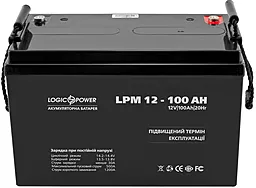 Акумуляторна батарея Logicpower 12V 100 Ah (LPM 12 - 100 AH) AGM