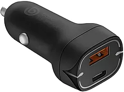 Автомобільний зарядний пристрій Jellico F5 20W 3.1A USB-A-C black