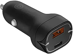 Автомобильное зарядное устройство Jellico F5 20w PD USB-C/USB-A ports car charger black - фото Автомобильное зарядное устройство Jellico F5 20w PD USB-C/USB-A ports car charger black