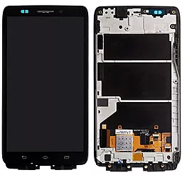 Дисплей Motorola Droid Ultra (XT1080) с тачскрином и рамкой, Black - фото Дисплей Motorola Droid Ultra (XT1080) с тачскрином и рамкой, Black