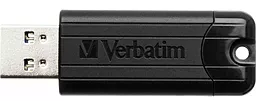 Флешка Verbatim 128 GB PinStripe USB 3.2 Gen 1 (49319) Black - фото Флешка Verbatim 128 GB PinStripe USB 3.2 Gen 1 (49319) Black