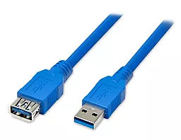 Кабель ATcom USB 3.0 AM/AF 0.8 м blue (11202)