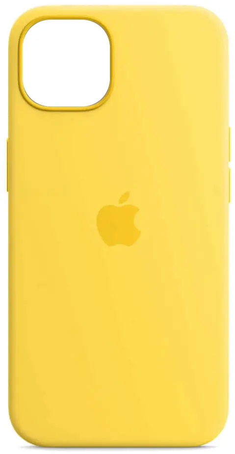 Чохол Silicone Case Full для Apple iPhone 13 Mini Yellow - фото 1