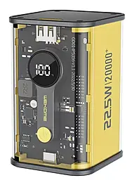 Повербанк Wekome Vanguard Fast Charging WP-337 20000mAh 22.5W Yellow - фото Повербанк Wekome Vanguard Fast Charging WP-337 20000mAh 22.5W Yellow