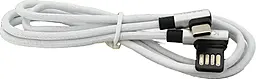 Кабель iKaku KSC-028 JINDIAN USB-A - Type-C 14w 2.8a 1м cable Silver - фото Кабель iKaku KSC-028 JINDIAN USB-A - Type-C 14w 2.8a 1м cable Silver