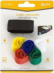 Набор фиксаторов для кабелей Piko CC-918 Multicolor - миниатюра 3