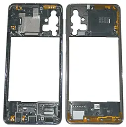 Рамка корпуса Samsung Galaxy M31s M317 Black - фото Рамка корпуса Samsung Galaxy M31s M317 Black