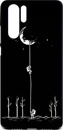 Чехол TOTO Cartoon Huawei P30 Pro Moon Black (F_97102)