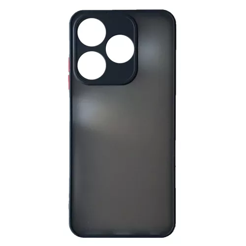 Чехол 1TOUCH Gingle Matte для Tecno Spark 10 4G, 10C Black - фото 1