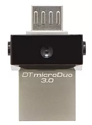 Флешка Kingston DT microDuo 64GB (DTDUO3/64GB) - фото Флешка Kingston DT microDuo 64GB (DTDUO3/64GB)