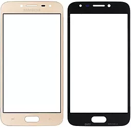 Корпусное стекло дисплея Samsung Galaxy J2 Pro J250H 2018 (с OCA пленкой) Gold - фото Корпусное стекло дисплея Samsung Galaxy J2 Pro J250H 2018 (с OCA пленкой) Gold