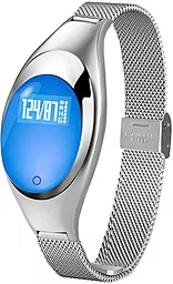 Фитнес-браслет UWatch Z18 Silver - фото Фитнес-браслет UWatch Z18 Silver