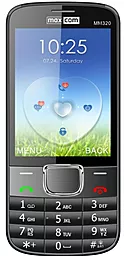 Мобильный телефон Maxcom MM320 Black - фото Мобильный телефон Maxcom MM320 Black