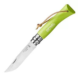 Ніж Opinel №7 Inox Trekking (001442) Green - фото Ніж Opinel №7 Inox Trekking (001442) Green