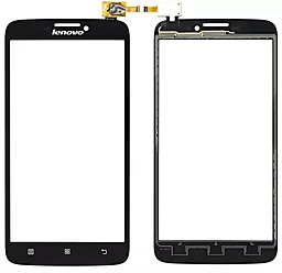 Сенсор (тачскрин) Lenovo A860, A860e Black - фото Сенсор (тачскрин) Lenovo A860, A860e Black