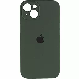 Чехол Silicone Case Full Camera для Apple iPhone 13 Atrovirens