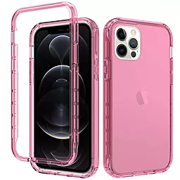 Чехол Epik TPU+PC Full Body с защитой 360 Apple iPhone 12 Pro, iPhone 12 Pink